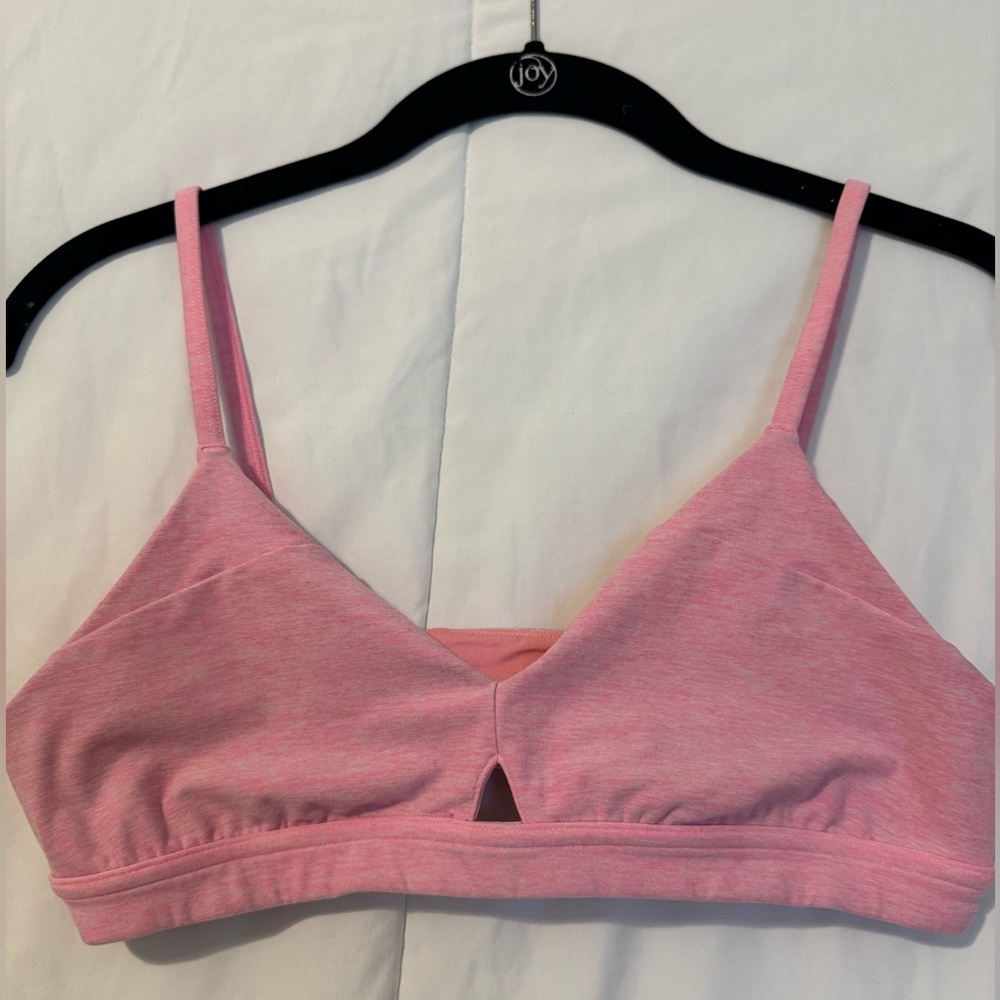 ALO Yoga Pink Alosoft Lounge Bra